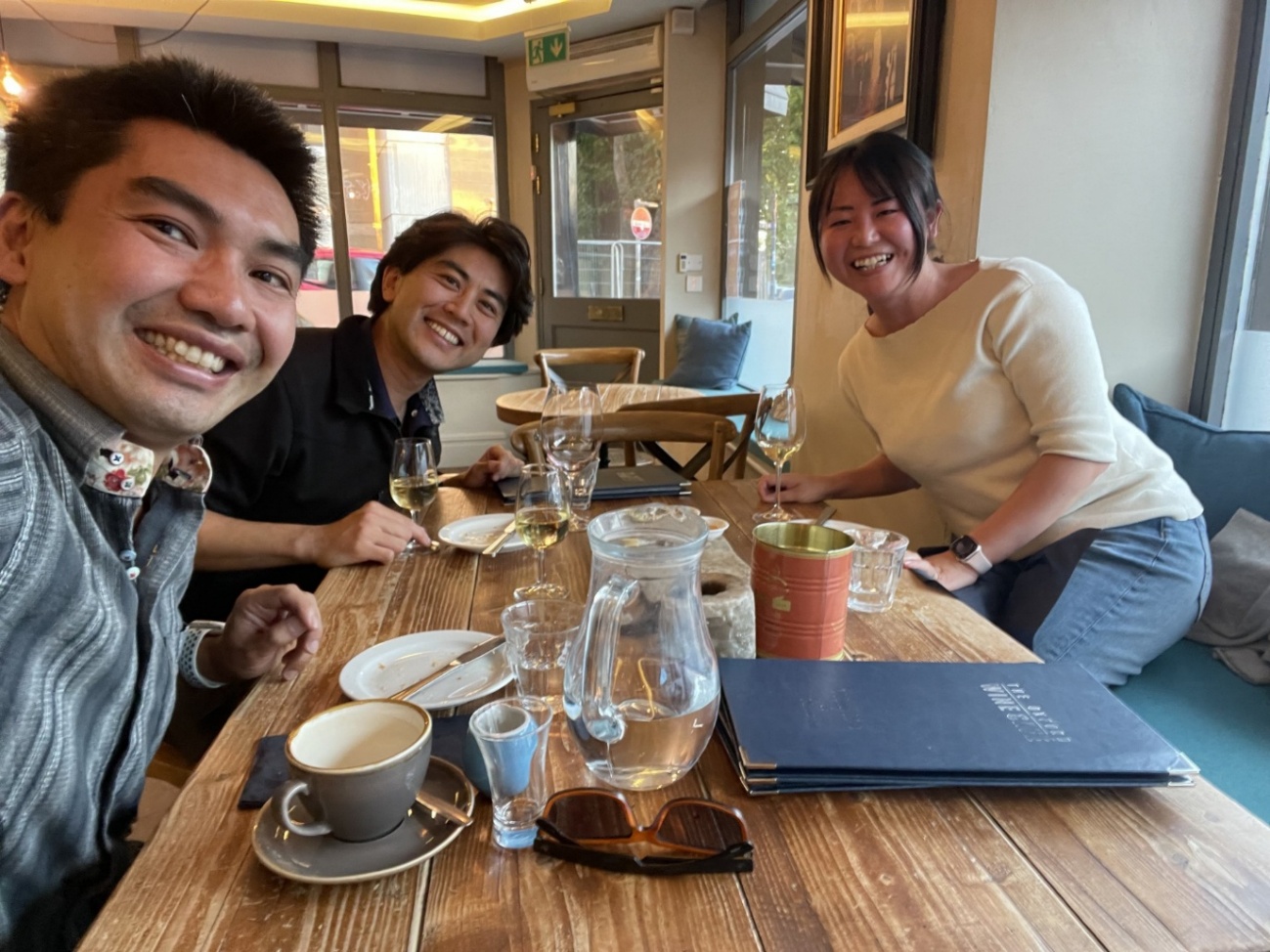 「ON2025」でもこのテーマを発表したあと、奨学生の藤田さんと高橋さんと対面で会って、とても有意義な時間を過ごしました。